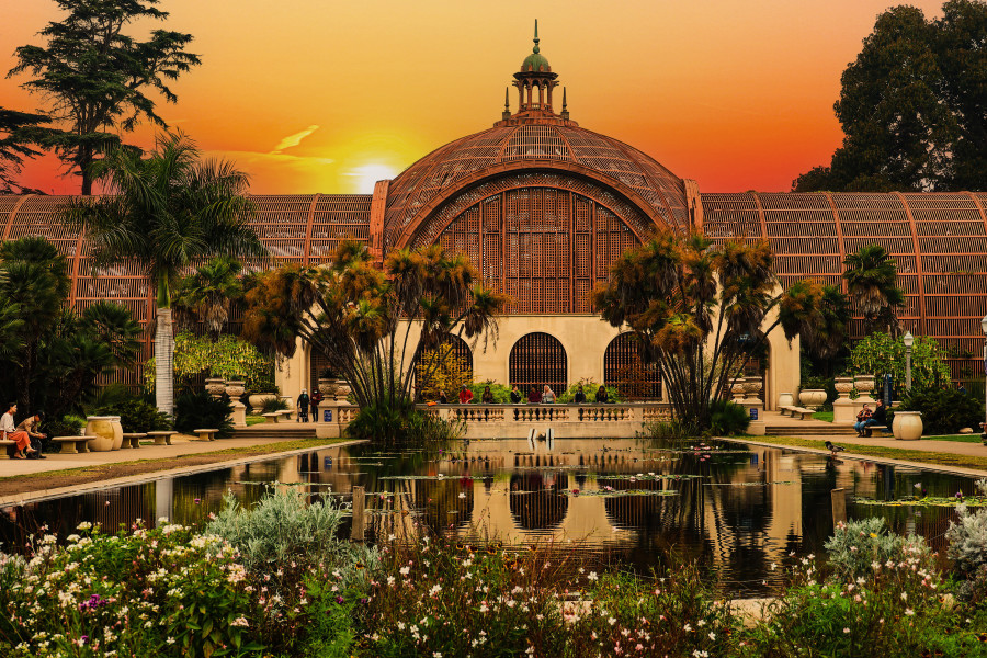 Sunset at the Arboretum