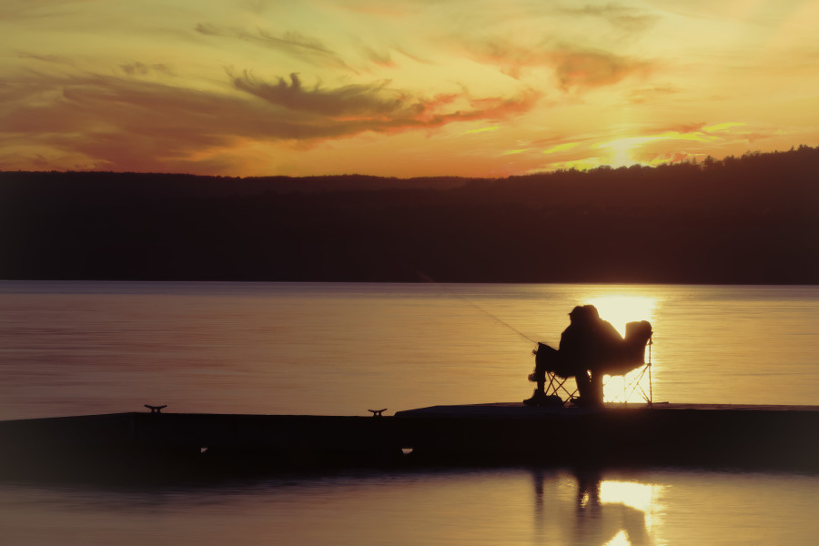 Sharing the sunset