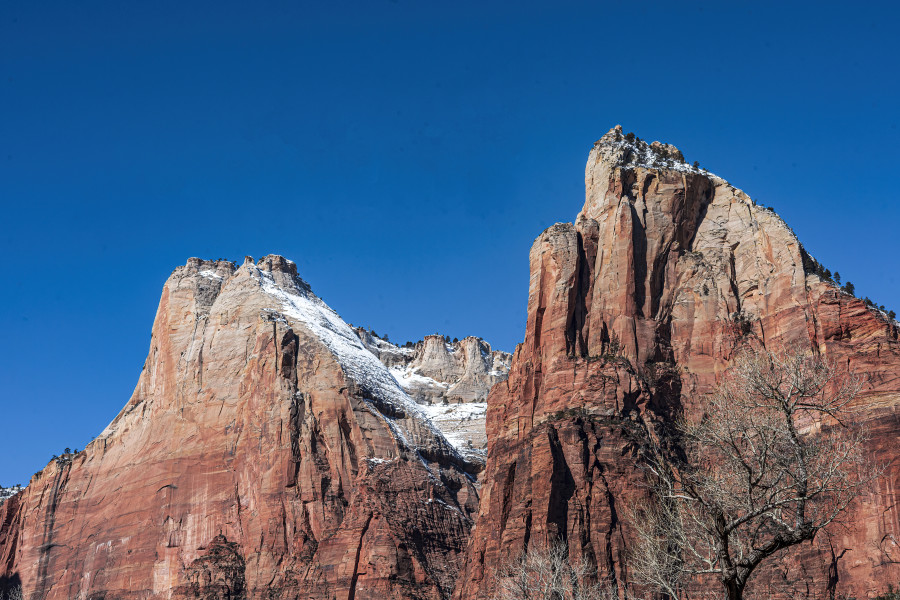 Zion peaks